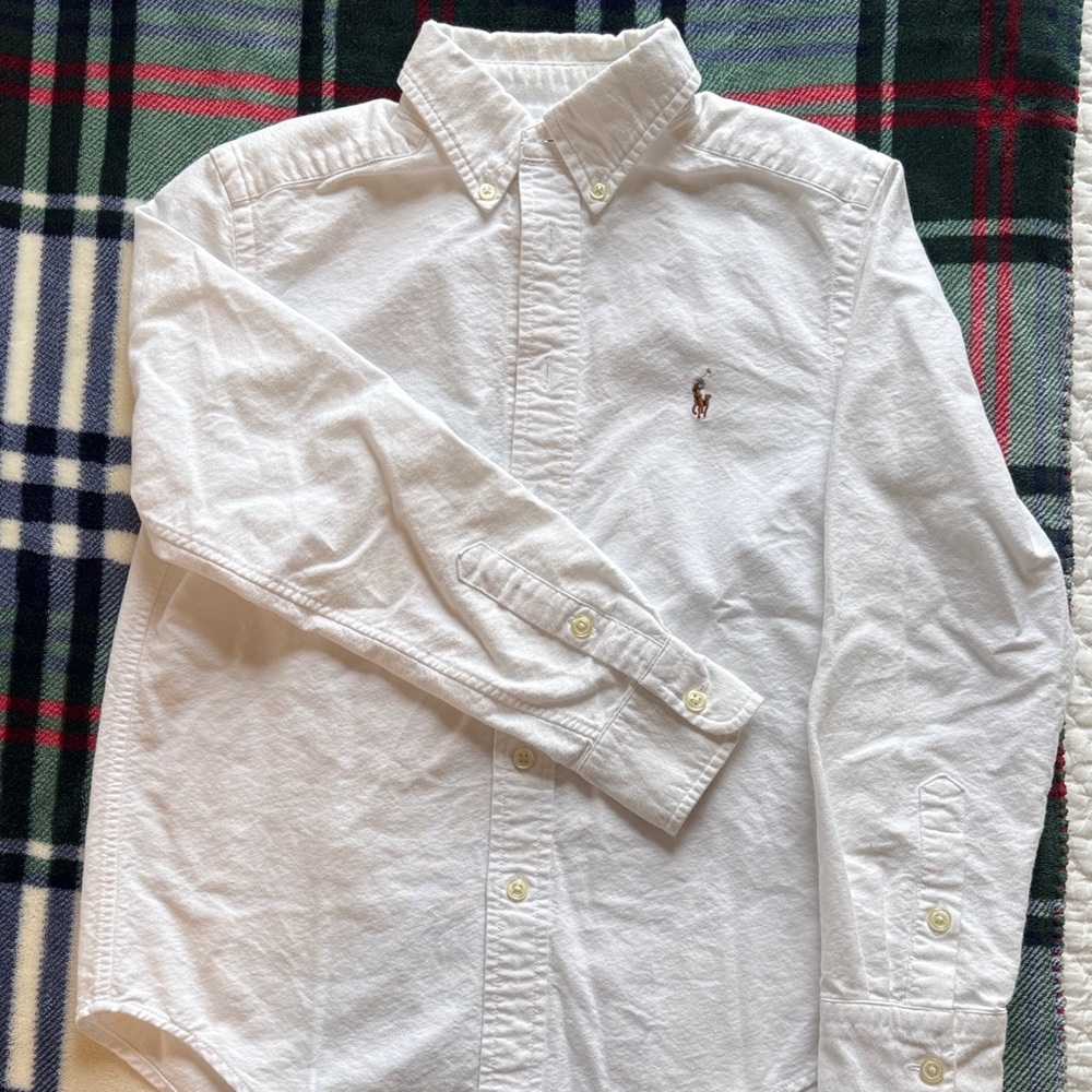Ralph Lauren Boys Button Down Oxford Shirt